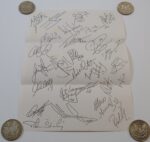 1989 Les Nordiques Letter with Photo Copied Signatures. - Image 3