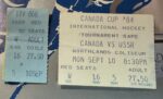 Canada Cup Program 1984 w/ Tickets! Amazing Piece of History - Image 5