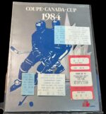 Canada Cup Program 1984 w/ Tickets! Amazing Piece of History - Image 2
