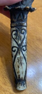 Central American Folk Art Peace Pipe - Image 2