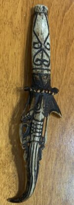 Central American Folk Art Peace Pipe - Image 3