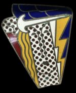 Roy Lichtenstein Enamel Pin